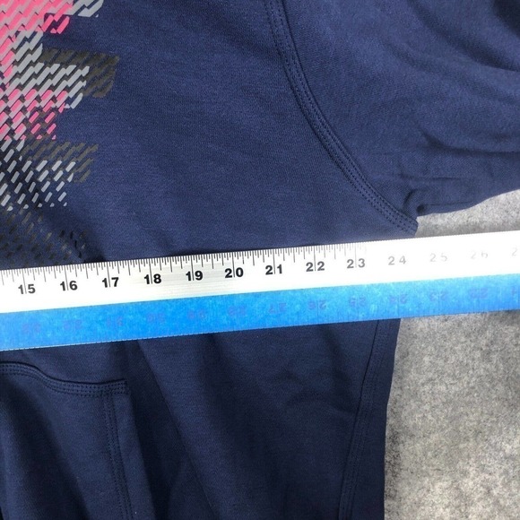 Nike Club Swoosh Full-Zip Hoodie Blue Size XL Style 679365-410 Logo Swoosh - Picture 8 of 12